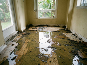 Ground Floor Water Damage