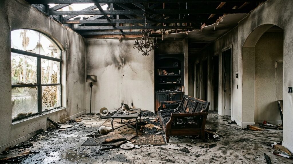 fire damage
