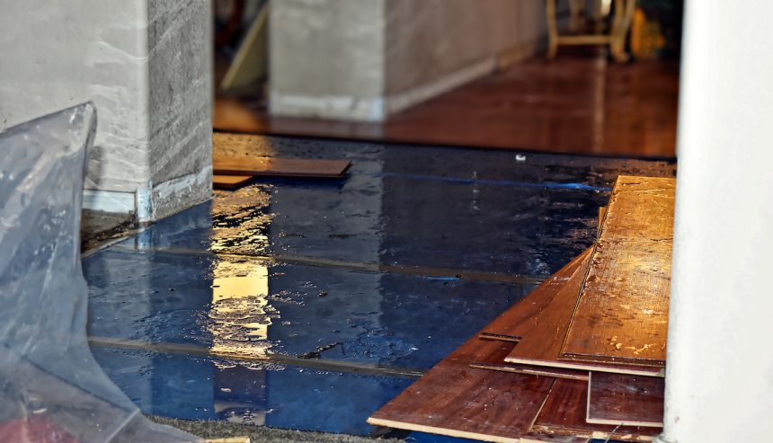 Water Damaged Floor