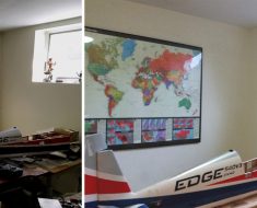 PuroClean Cranford Smoke Mitigation Restoration fire job on a smoke damaged room room walls