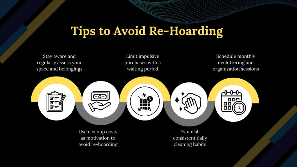 tips to avoid hoarding