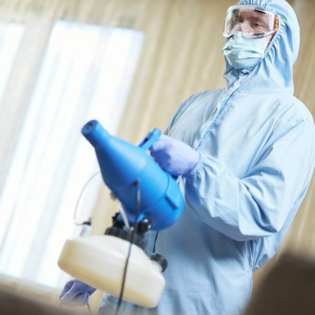 cleaning and sanitizing equipment