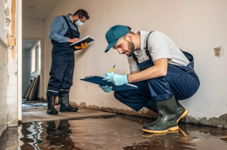 two-men-person-working-for-water-damage-insurance