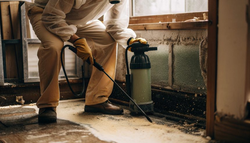 Visual comparison showing mold remediation vs removal and available mold treatment options for residential homes