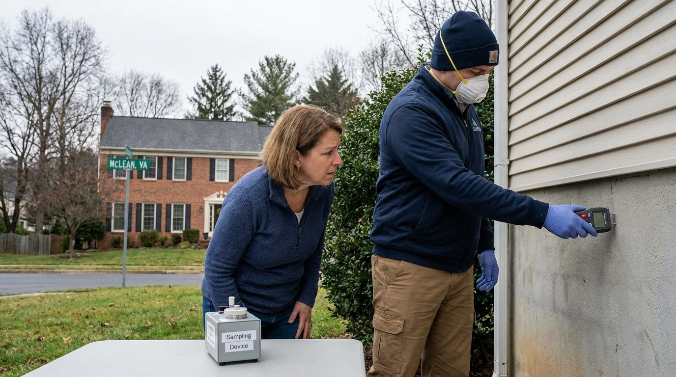 How Does Mold Testing in McLean VA Help Homeowners Decide When a Home Mold Inspection Is Urgently Needed?