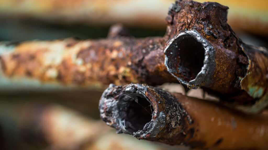 leaky pipes