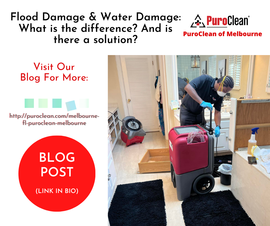Flood Damage and Water Damage What is the difference? And is there a solution? PuroClean of