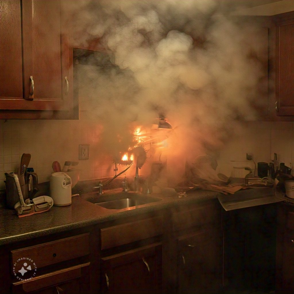 Kitchen Fire in Melbourne