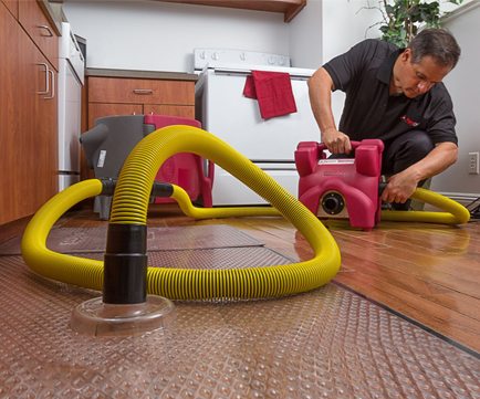 Damage restoration services