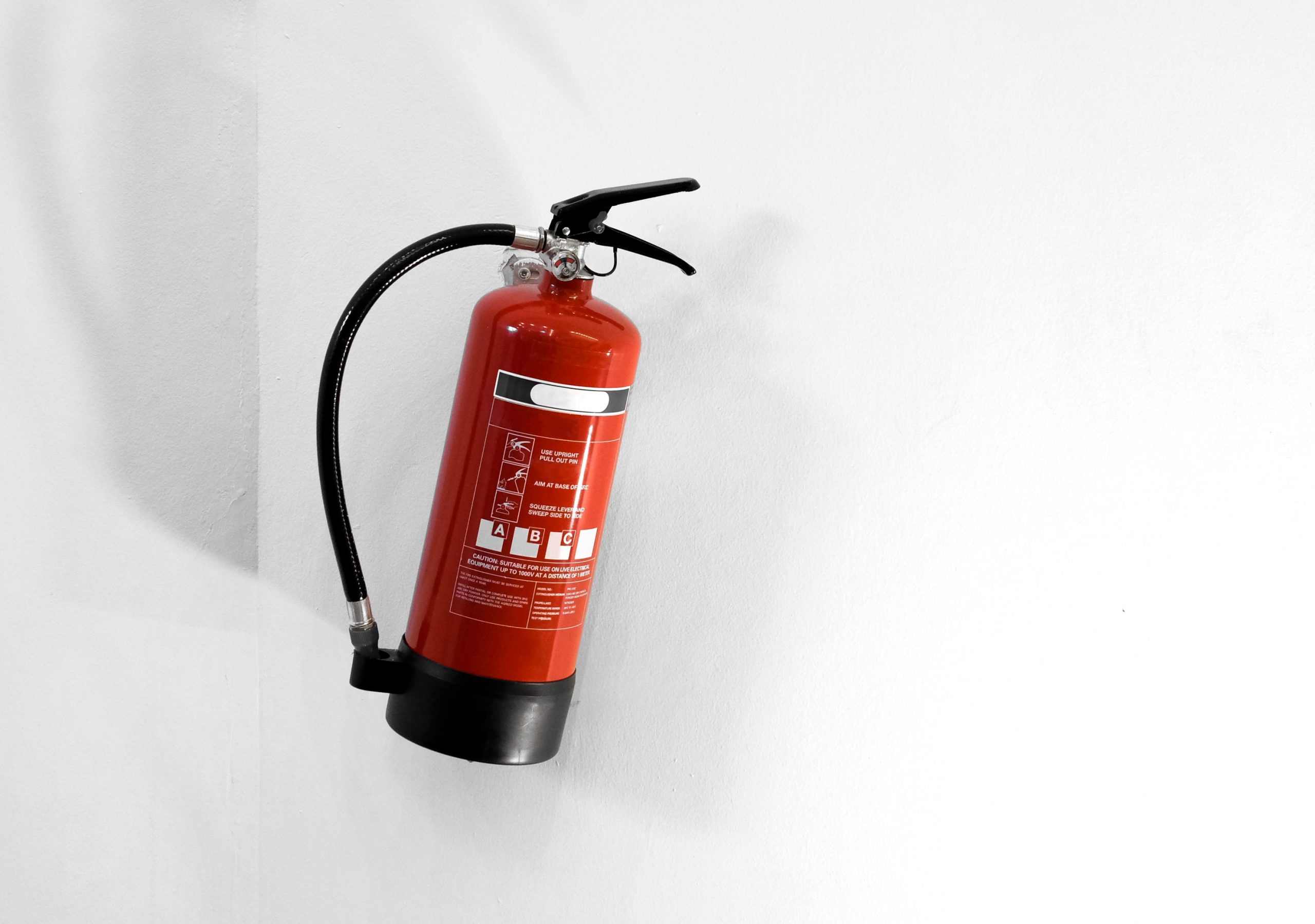 fire extinguishers