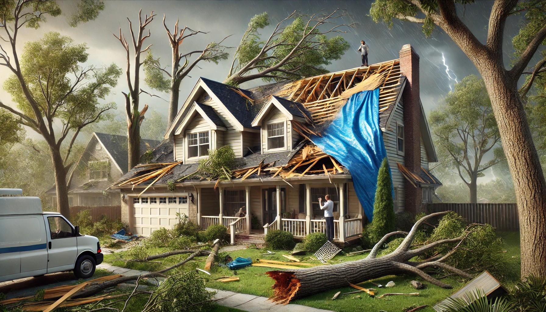 Roof Damage After a Storm
