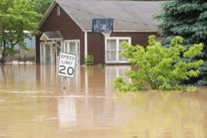 post-hurricane flooding