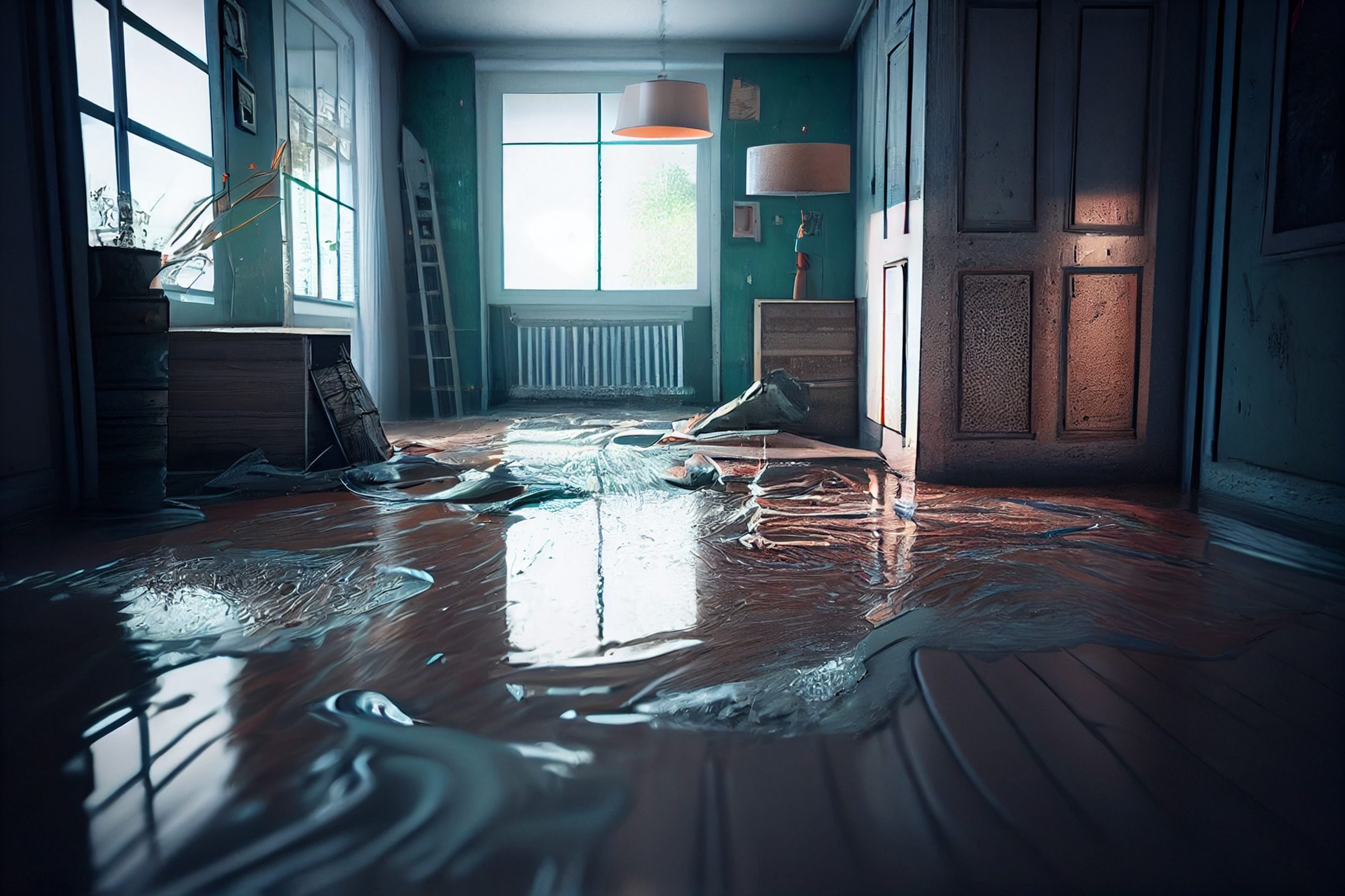 water damage claim