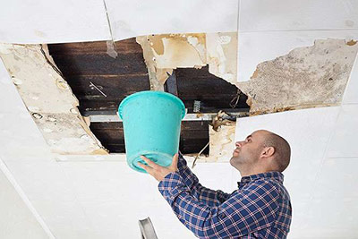 Water leak damage