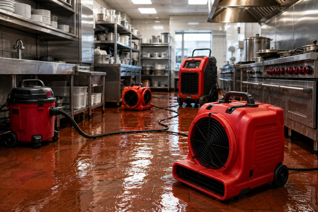Restaurant Water Damage in Miami
