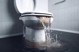 Toilet Overflow Cleanup