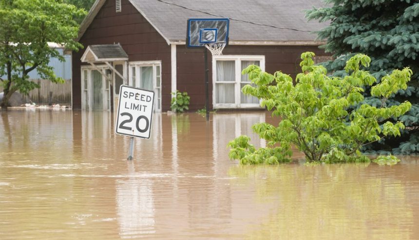 post-hurricane flooding
