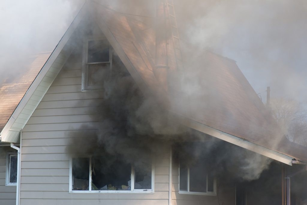 Smoke damage restoration