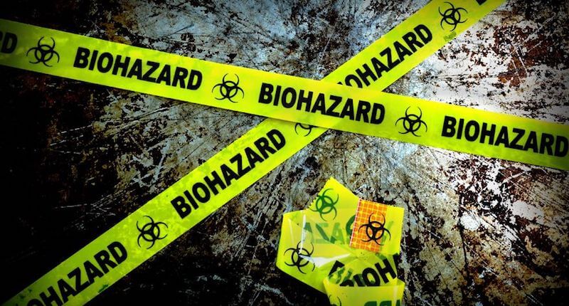 Biohazard cleanup service