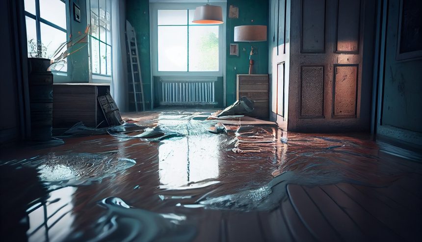 water damage cleanup after heavy rain in Coral Gables