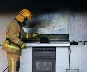 Cleaning fire damage