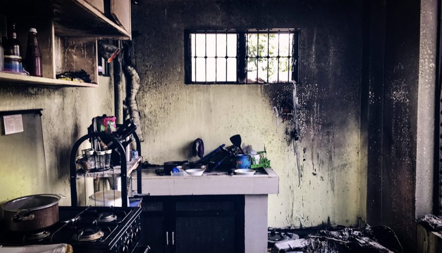 Smoke and soot damage