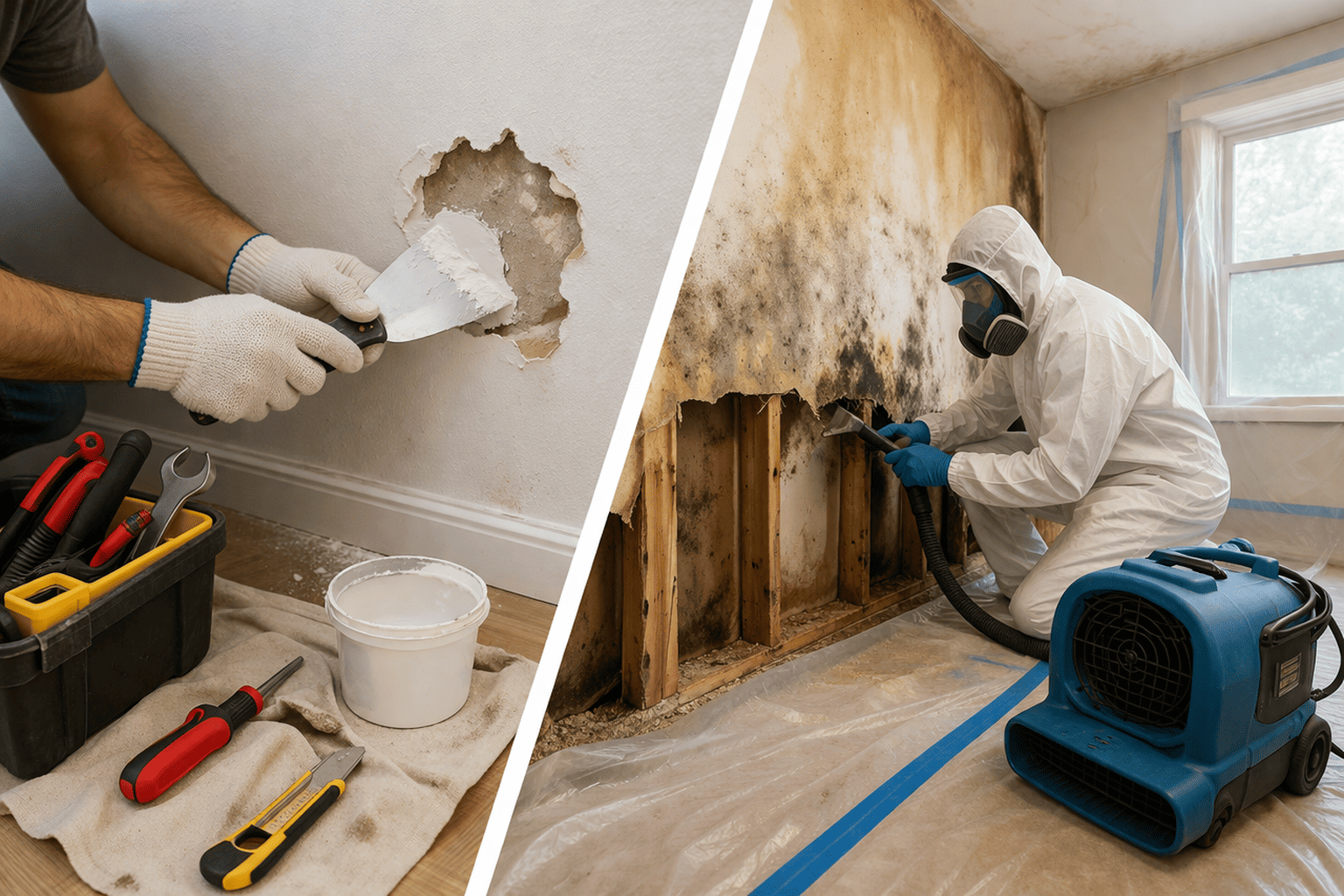 DIY Repairs vs Professional Restoration: 9 Shocking Trends and Statistics.