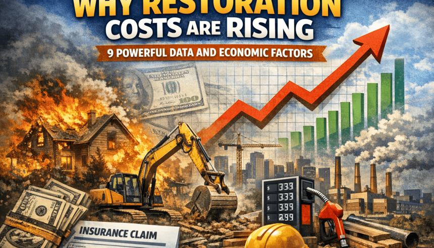 Why Restoration Costs Are Rising: 9 Powerful Data and Economic Factors