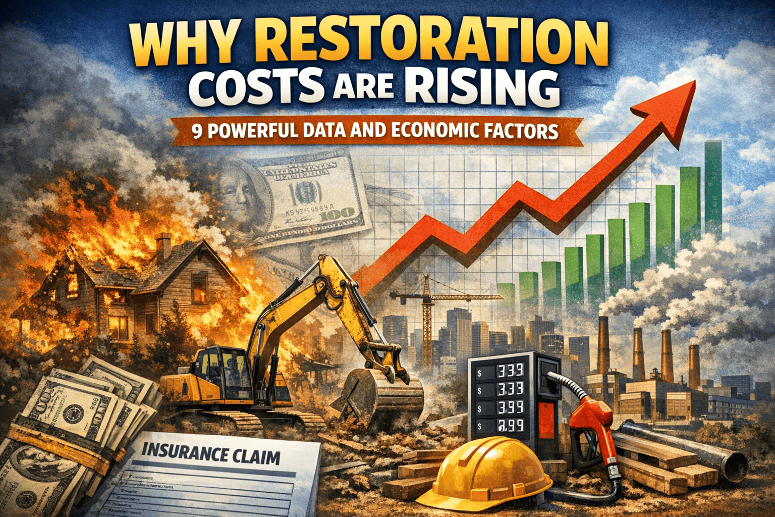Why Restoration Costs Are Rising: 9 Powerful Data and Economic Factors