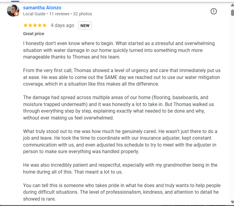 Trusted Emergency Water Damage Restoration in Coral Gables: A Real Case Study