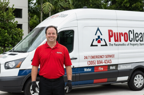 Water leak damage repair in Coral Gables