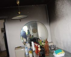 Room before fire damage restoration service by PuroClean of South Miami Miami FL