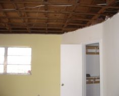 Roof before water damage remediation by PuroClean of South Miami Miami FL