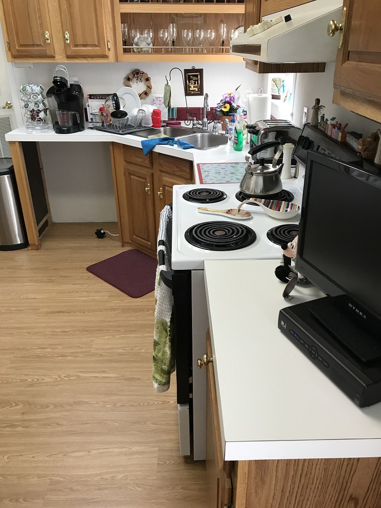 Water Damage in Kitchen