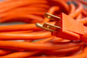orange extension cord
