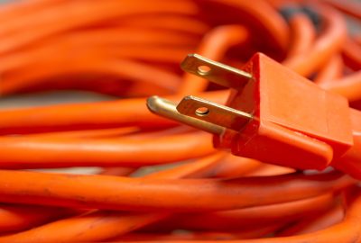 orange extension cord