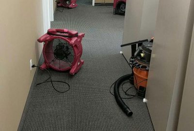 flooded carpet cleaning