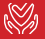 Heart above outstretched hands