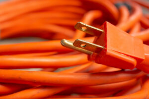 orange extension cord