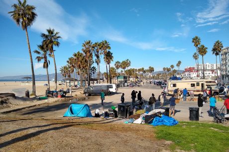 Homeless in Venice