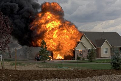 house fire damage