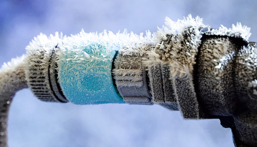 frozen pipes leading to water damage