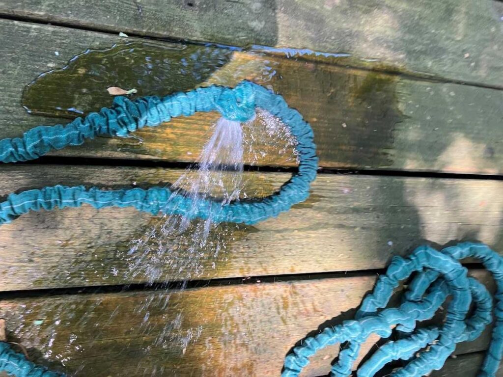 Hose Causes Water Damage to a Basement in New City, NY