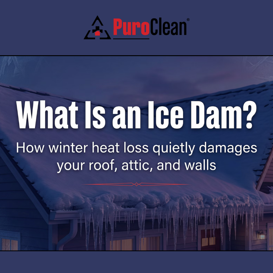 Ice Dam Damage in Tappan - What is an Ice Dam