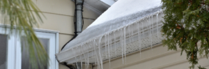 Ice Dam Damage in Tappan