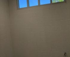 Side angle of mold free wall after remediation by PuroClean of Naples FL