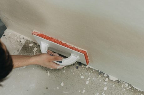 Home interior damaged by water