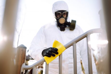 Disinfection of a playground by PuroClean