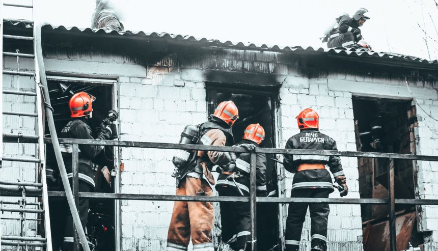 Workers saving lives during biohazard cleanup