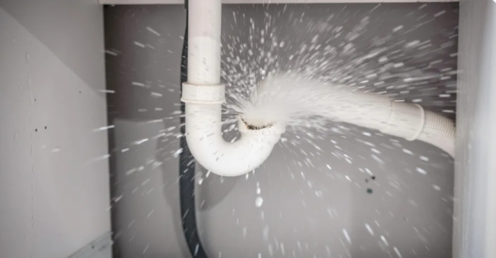 Burst Pipe in Fairhaven MA